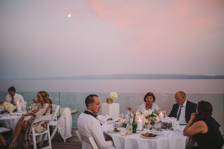 intimate wedding dinner in croatia